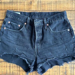 Levi's® 501® Original Cutoff Denim Shorts (Wise Up) Size 28